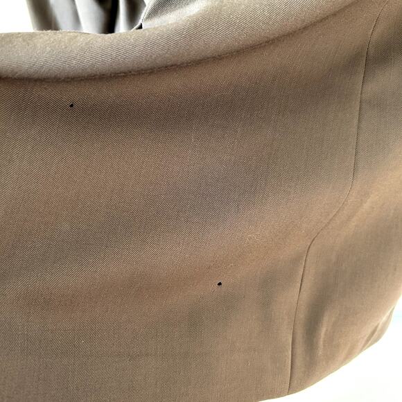 Vintage Hunt Valley 2-Piece Wool Suit Size 44 Brown Made in USA Sport Coat Pants - Picture 6 of 16